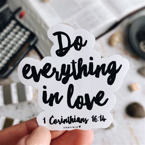 corinthians do all things in love